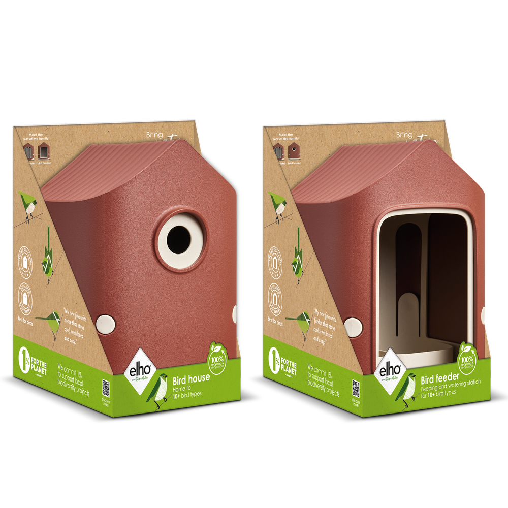BNDL Cosy Bird House + Feeder