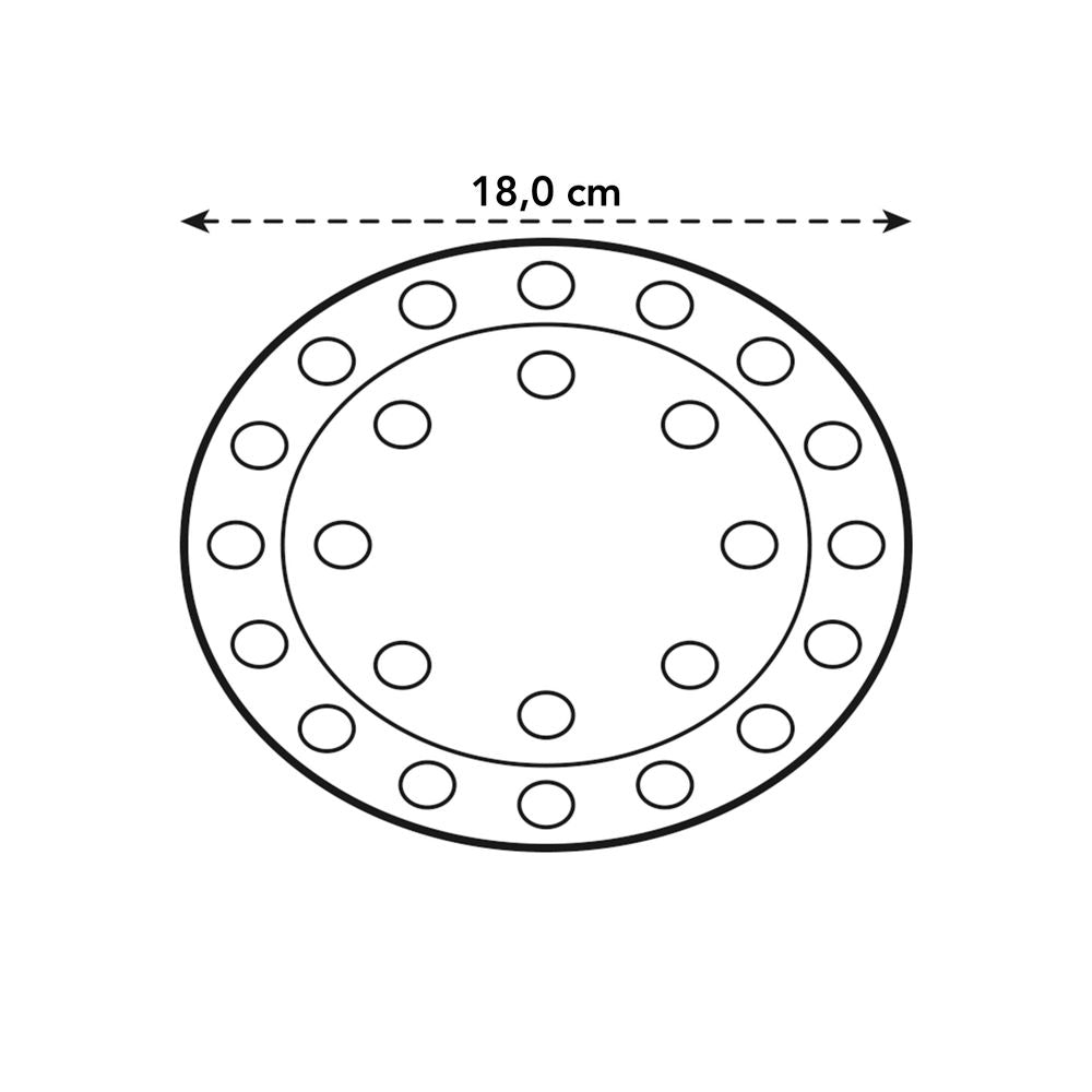 Floorprotector Rond 18