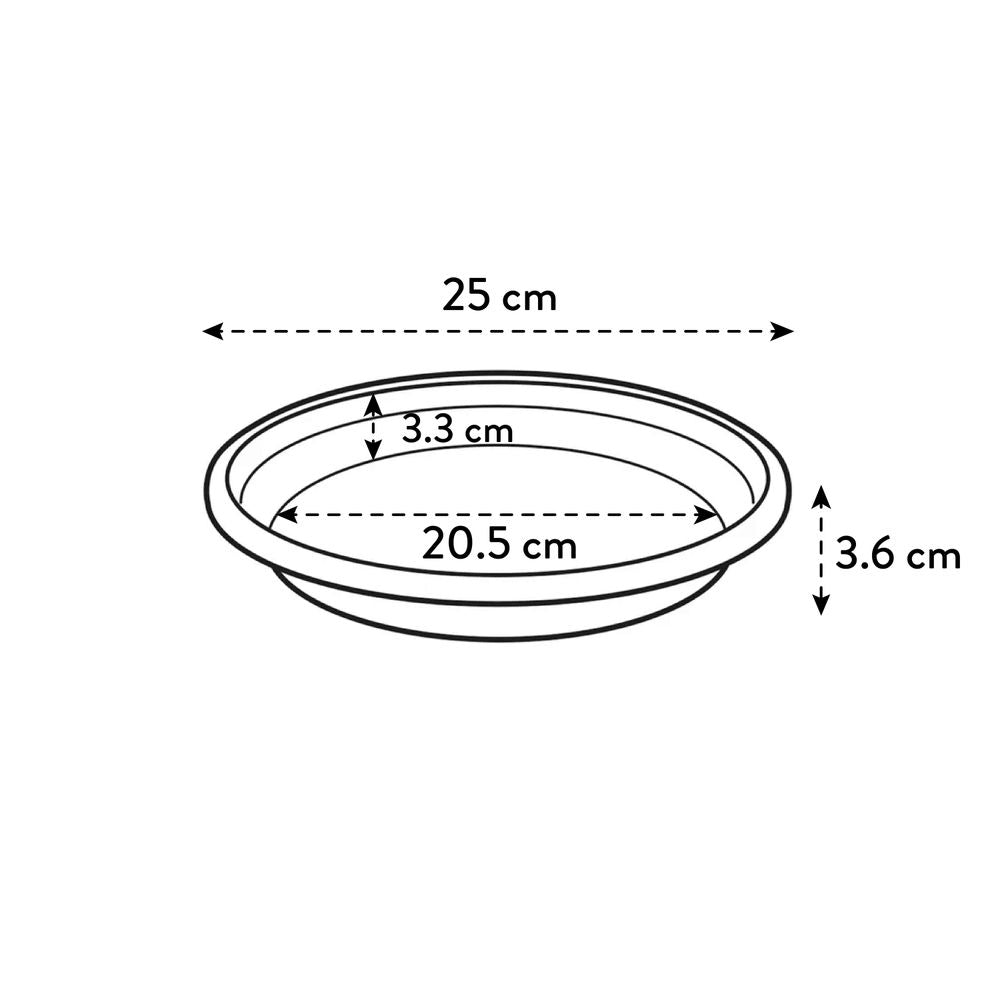 Universele Schotel Rond 25