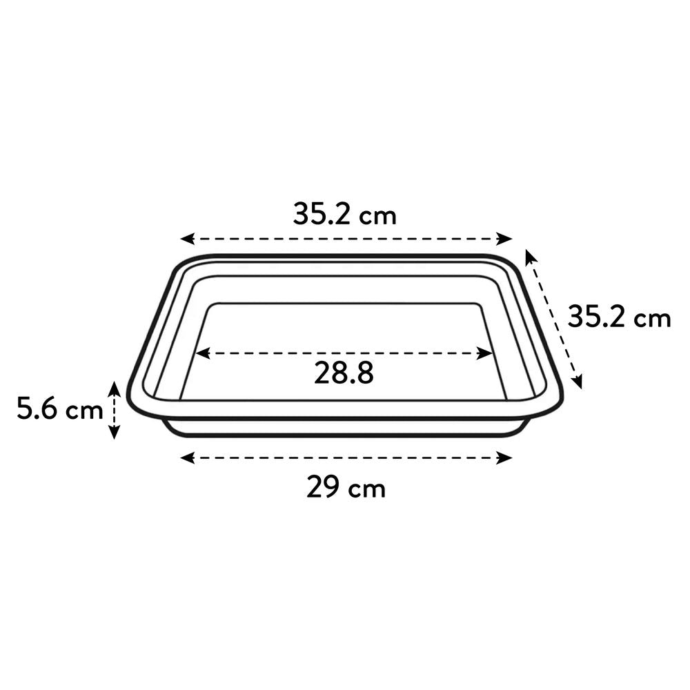 Universele Schotel Vierkant 35