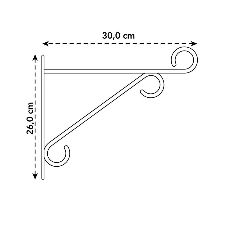 Wandhaak Elegant 30